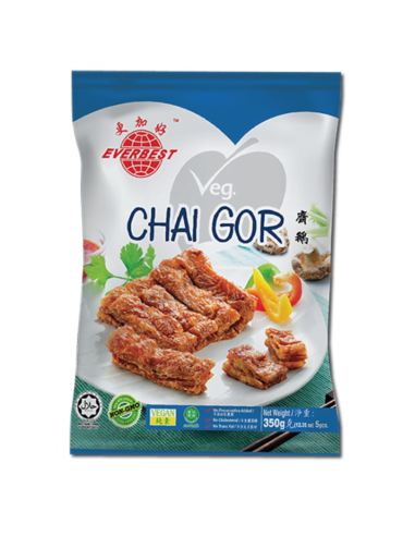 Everbest Vegetarian Chai Gor (Vegetarian Goose) - 350g (Frozen ) - ...
