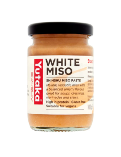 Yutaka 白味噌 100g｜淡口味噌湯與拌醬適用