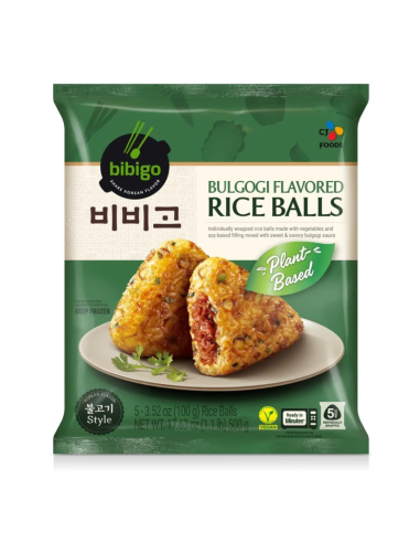 Bibigo Fried Rice Ball Vegan Bulgogi 500g