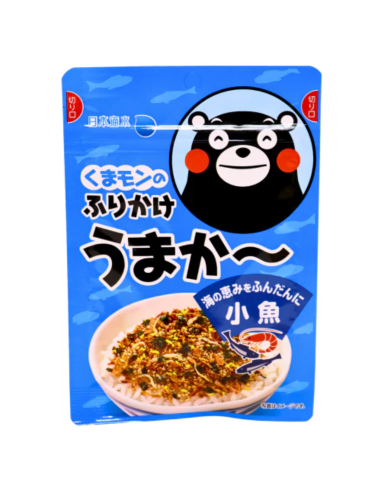 URA Kumanon's Furikake Sweet and Spicy Sardine Sesame Rice Mix 25g