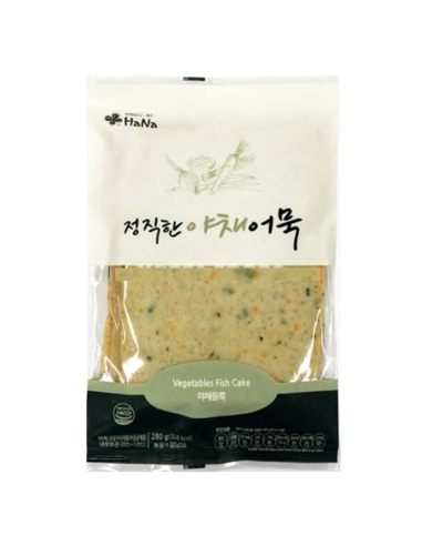 Hana Honest Vegetable Fish Cake (Square) 280g