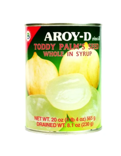 Aroy-D Toddy Palm's Seed Whole in Syrup 565g