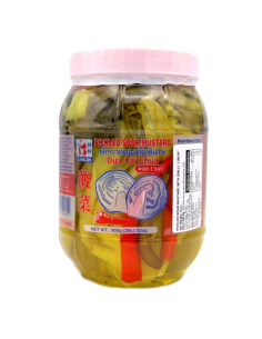Lin Lin Pickled Sour Mustard with Chilli 900g