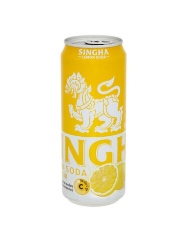Singha 原味檸檬蘇打水 330ml – 清爽氣泡