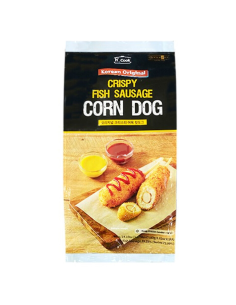 H-Cook Korean Original Corn Dogs Crispy Fish Sausage 400g