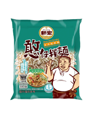 蔥香乾拌麵 110g x 4｜台式風味Q彈香辣