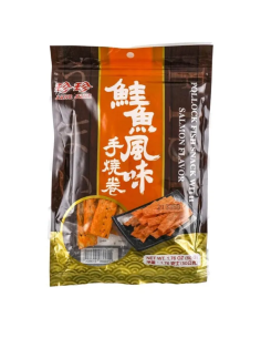 JJ Pollock Fish Snack  Salmon Flavour 50g