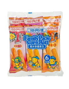 SHL Family Pack Corn Roll 15g x 6