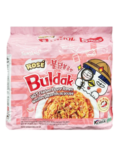 Samyang Hot Chicken Ramen Rose (Multi) 140g*5