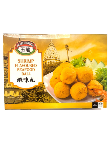 Jade Dragon Shrimp Fla Seafood Ball 500g