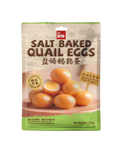 XF Salt Baked Quail Eggs 100g