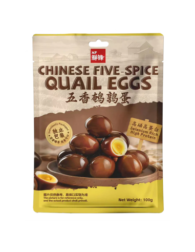 XF Chinese Five Spice Quail Eggs 100g