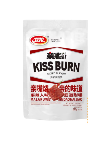 Wei Long Kiss Burn Gluten Snacks-Mixed Flavour 260g -  - 零食 ZH