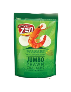 Zen Zen Jumbo Prawn Crackers Wasabi 70g