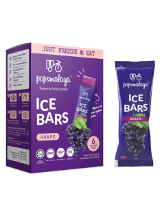 Pops Malaya Ice Bars Grape (45ml*6) 270ml