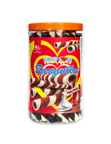 First Love Barquillos Chocolate 365g
