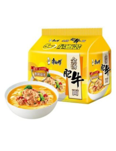 KSF Instant Noodle - Golden Stock Beef Flavour 105g x 5 (Pack of 5)...