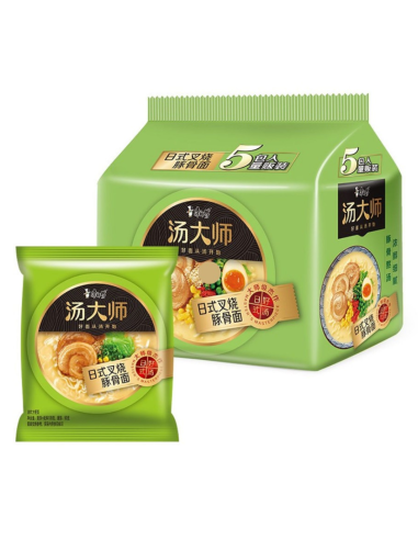 KSF Master Soup Instant Noodle - Japanese Roast Pork Flavour 119g (...