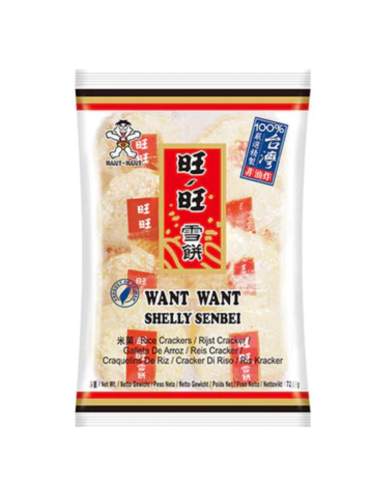 Want Want Shelly Senbei Rice Crackers 150g