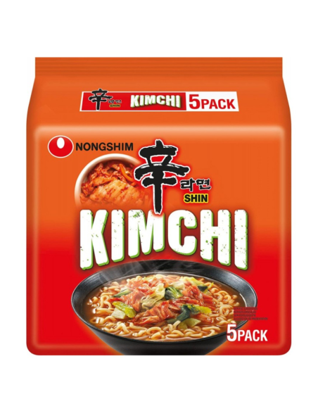 Nongshim Kimchi Ramyun Noodle Soup 120gx5
