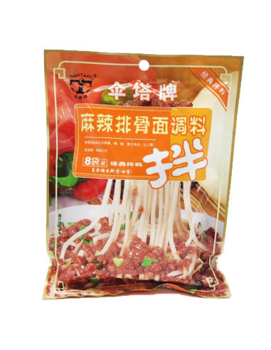 SAN TA Noodle Sauce Hot & Spicy Spare Ribs 240g