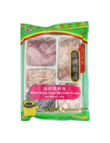 East Asia Mixed Soup Base (Moisten Soup) 120g (Chi Yum Yun Fai Soup)