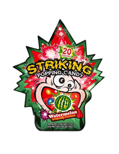 Striking Watermelon Popping Candy 30g