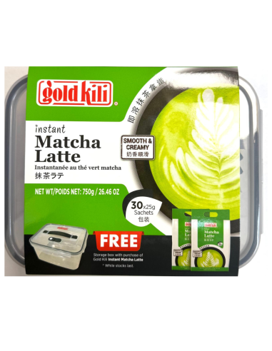 Gold Kili Matcha Latte 30s Free Tub 25g*30