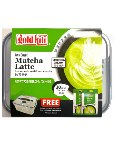 Gold Kili Matcha Latte 30s Free Tub 25g*30