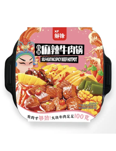 XF Self Heating Spicy Beef Hotpot 480g
