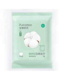 Purcotton Disposable Bath Towels 60x100cm 1pc