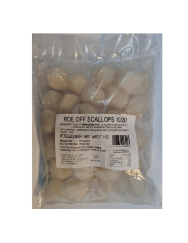 USA Scallops 10/20 1kg