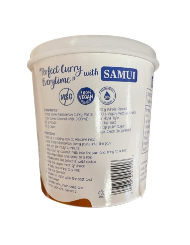 SAMUI VEGAN MASSAMAN CURRY PASTE 1KG - Herbs, spices and other ingr...