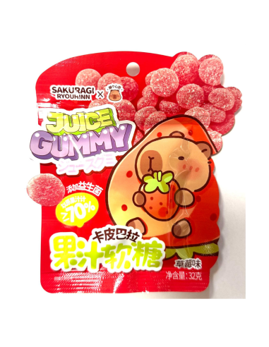 SR Juice Gummy-Strawberry 32g