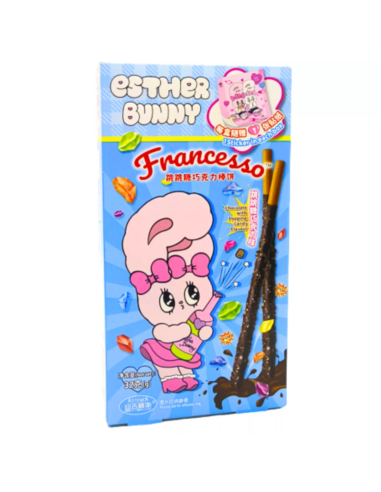 Biscuit Sticks Chocolate with Popping Candy 32g