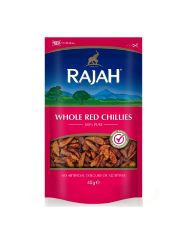 Rajah Whole Red Chilli 40g