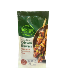 Bibigo Chicken Skewers Soy & Garlic Sauce 180g