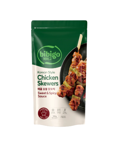 Bibigo Chicken Skewers Sweet & Spicy Sauce 180g