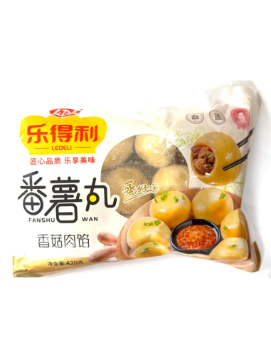 Mushroom and Meat Filling Sweet Potato Balls 420g