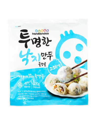 Hanmandoo Gourmet Octopus Dumpling With Skinny Dough 420g
