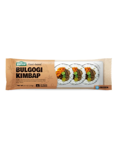 Sunlit Kimchi Bugogi Kimbap Vegan 230g