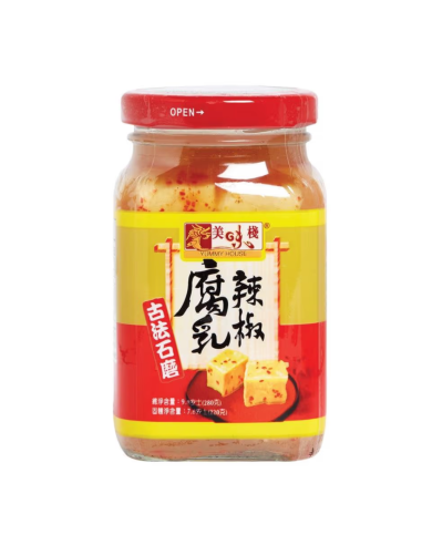Yummy House Wet Bean Curd with Chilli 280g