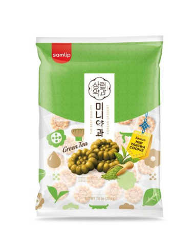 Samlip Mini Yakgwa Cookie Green Tea 200g