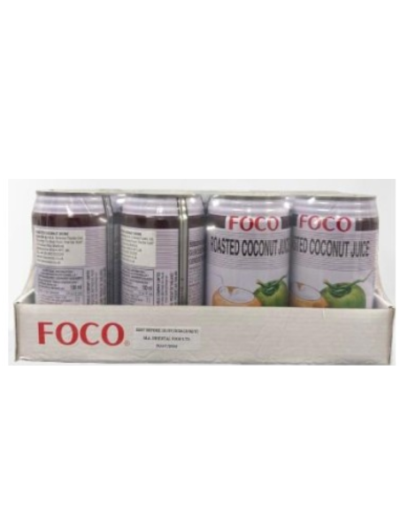 Foco Roasted Coconut Juice Drink 350ml x 12