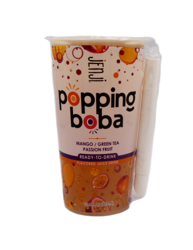 Jenji Popping Boba Mango Passion Fruit 320ml