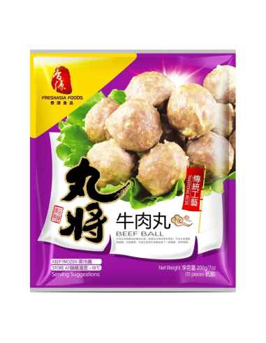 WJ Frozen Beef Ball 200g