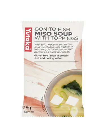 Yutaka Instant Miso Soup Bonito 7.5g