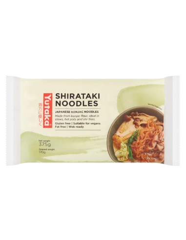 Yutaka Japanese White Shirataki Noodles 375g