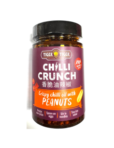 Tiger Tiger Chilli Crunch Crispy Chilli Oil with Peanut 170g