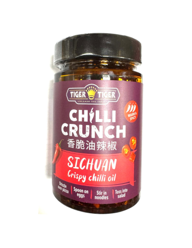 Tiger Tiger Chilli Crunch Sichuan Crispy Chilli Oil 170g
